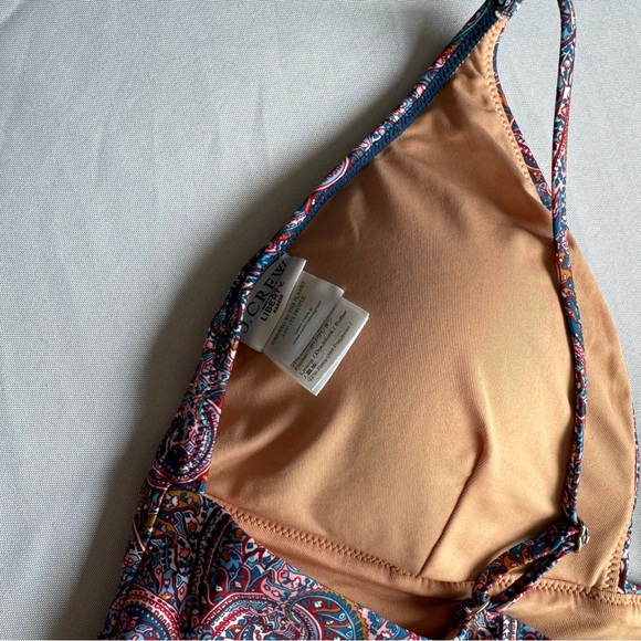 NWOT J.Crew Plunge V-neck one-piece in Liberty® Tropical Prince paisley - Picture 5 of 5
